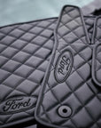 Custom Leather Ford Floor Mats