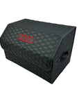 Black AUDI Q8 Trunk Organizer