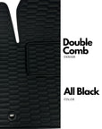 Handmade Genuine Custom Mercedes Benz Leather Floor Mats for Cars - 4 Pieces Set - Waterproof - Extra Durable