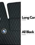 Handmade Genuine Custom Mercedes Benz Leather Floor Mats for Cars - 4 Pieces Set - Waterproof - Extra Durable
