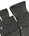 BMW X3 Leather Floor Mats - Custom Premium – For 2025 and Earlier Models - 4 Pieces Set - Waterproof - Extra Durable