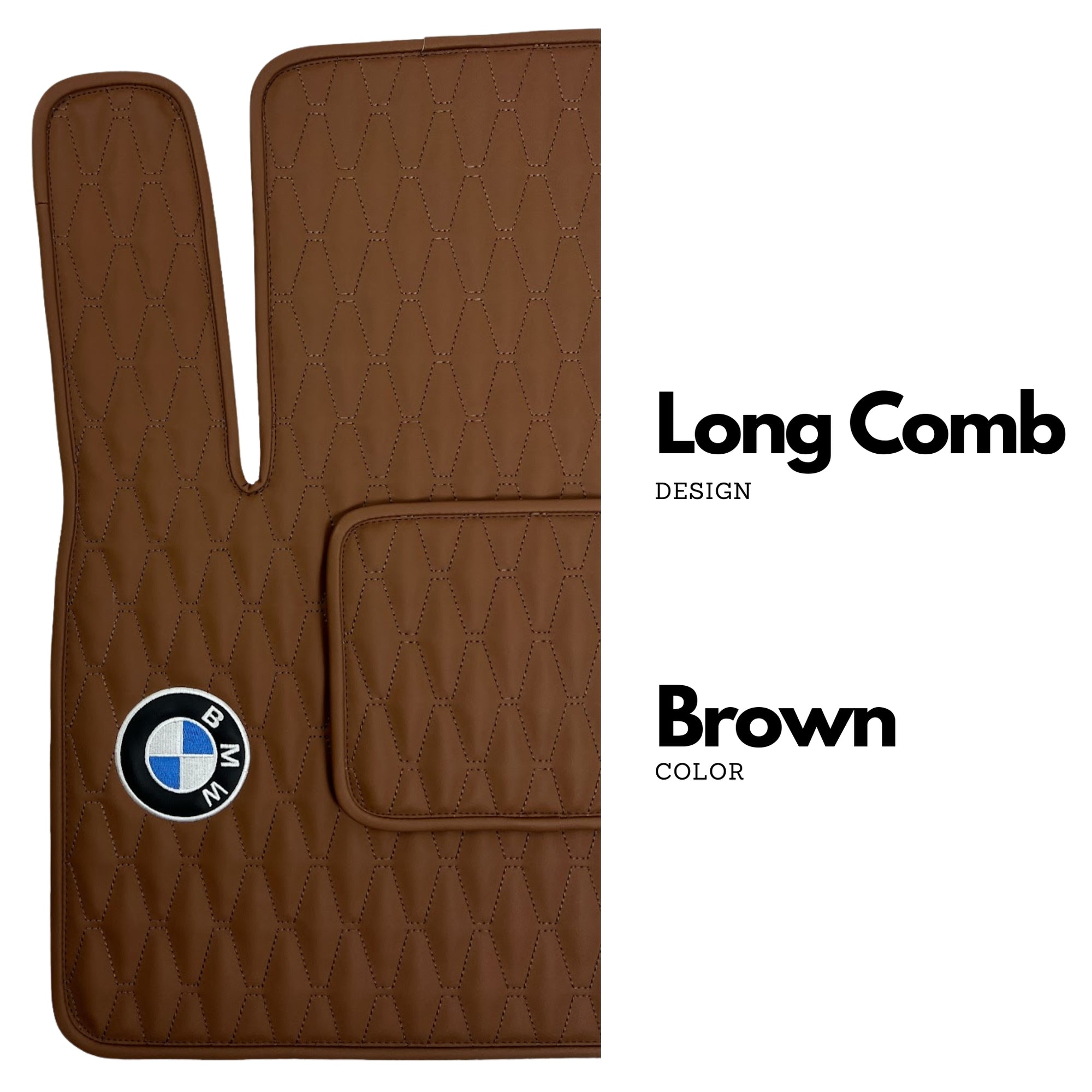 Handmade Custom BMW Eco-Leather Floor Mats - Extra Durable