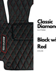Custom Leather Floor Mats For Cars - Set of 4 Mats - Waterproof - Year-Round Usage