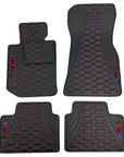 BMW X3 Leather Floor Mats - Custom Premium – For 2025 and Earlier Models - 4 Pieces Set - Waterproof - Extra Durable