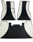 Custom Leather Tesla Floor Mats - Handmade