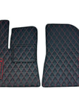 Custom Leather Tesla Model 3 Floor Mats - Handmade