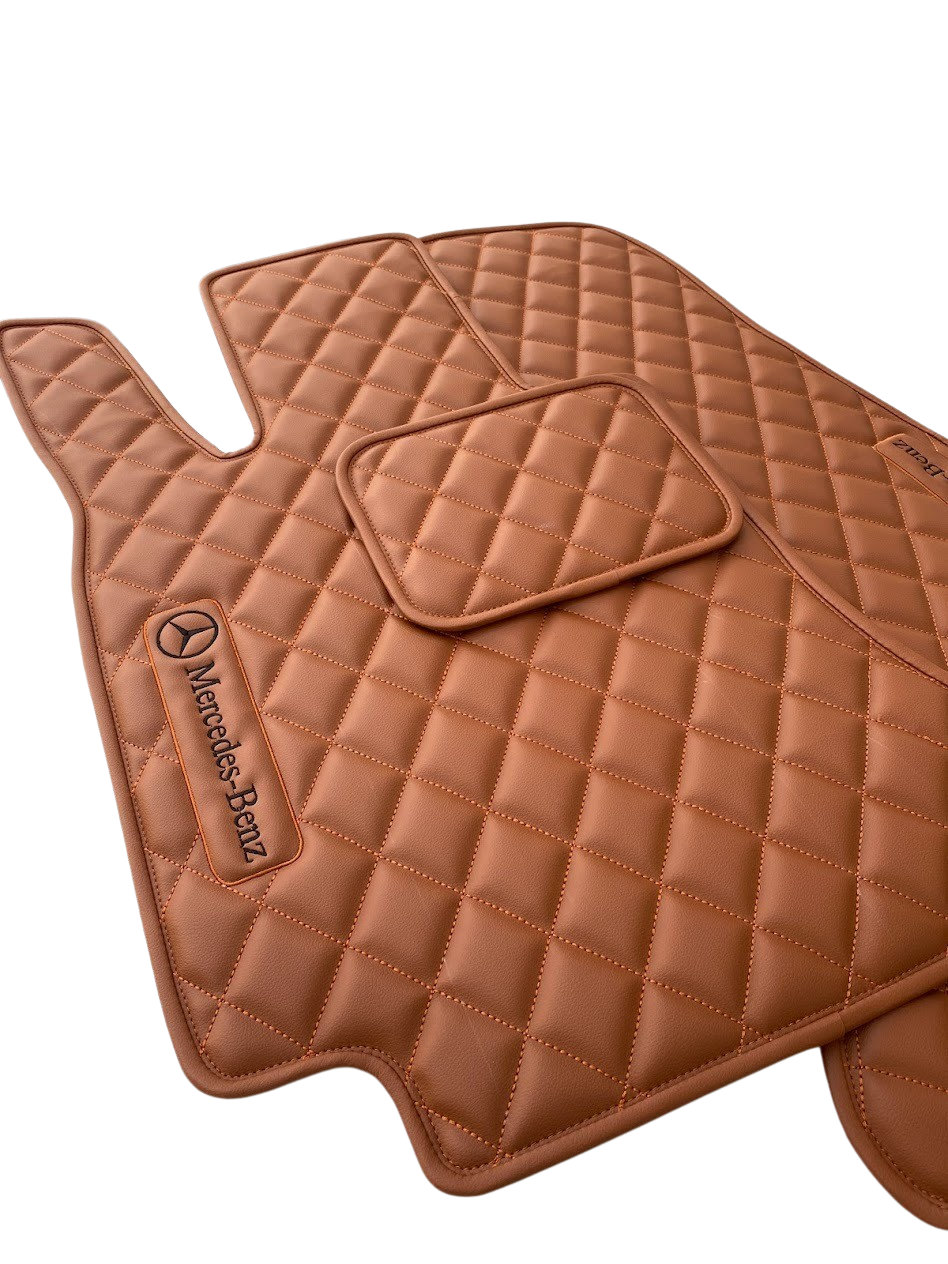 Cognac AMG Floor Mats