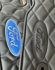 Custom Leather Ford Floor Mats