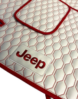 Custom Jeep Leather Floor Mat