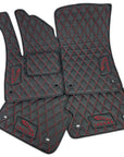 Jaguar Floor Mats - Custom Diamond Stitching