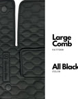 Custom Leather Floor Mats For Cars - Set of 4 Mats - Waterproof - Year-Round Usage