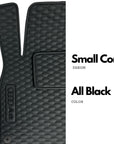 Handmade Genuine Custom Mercedes Benz Leather Floor Mats for Cars - 4 Pieces Set - Waterproof - Extra Durable