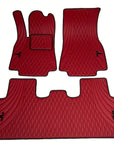 Custom Leather Tesla Model 3 Floor Mats - Handmade