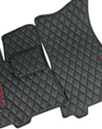 Custom Leather Tesla Model 3 Floor Mats - Handmade