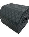Diamond Leather Trunk Organiser