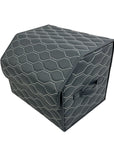 Audi Q5 Leather Trunk Organizer