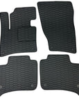 Floor Mats For Porsche Cayenne - Double Comb Design - All Black