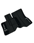 Handmade Luxury Custom Leather Ford F150 Floor Mats - 3 Pieces Set - Waterproof - Extra Durable