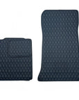 Jaguar F-Type Floor Mats - Navy Blue - Cut Diamond