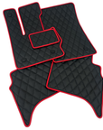 Handmade Genuine Custom Mercedes Benz G Class Wagon Leather Floor Mats - 4 Pieces Set - Extra Durable