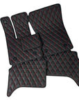 Handmade Genuine Custom Mercedes Benz G Class Wagon Leather Floor Mats - 4 Pieces Set - Extra Durable