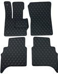 Handmade Genuine Custom Mercedes Benz G Class Wagon Leather Floor Mats - 4 Pieces Set - Extra Durable
