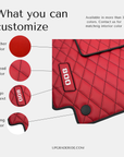 Custom Made Luxury Car Floor Mats - Laser Fit - Custom Embroidered