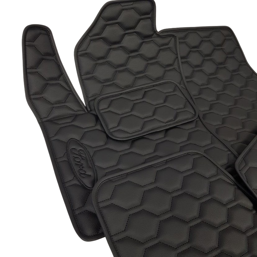 Custom Leather Ford Floor Mats