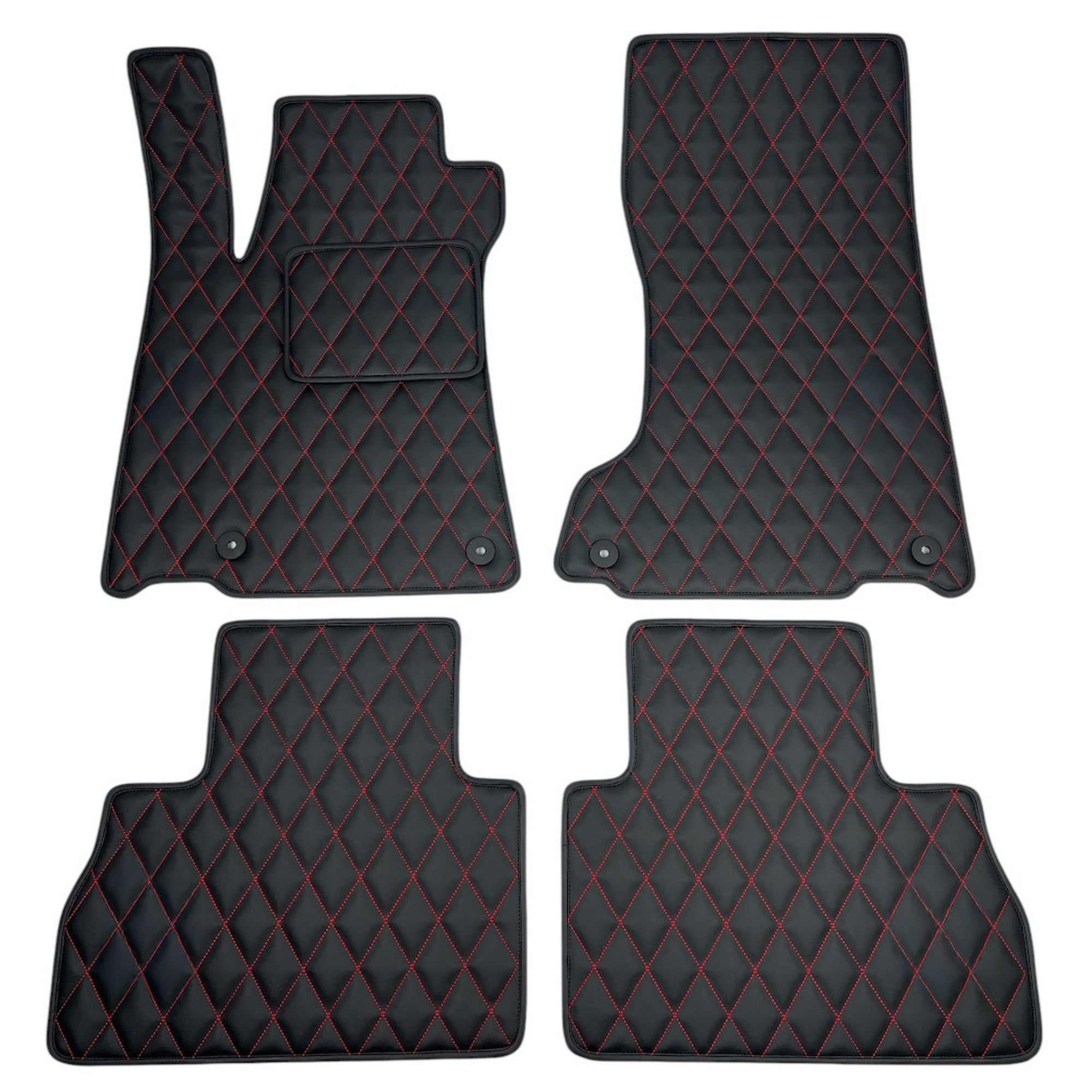 Custom Maserati Car Floor Mats - Tailored For Every Model - Diamond Stitching Design