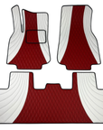 Custom Leather Tesla Floor Mats - Handmade