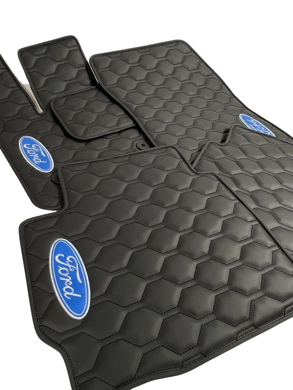 Custom Leather Ford Floor Mats