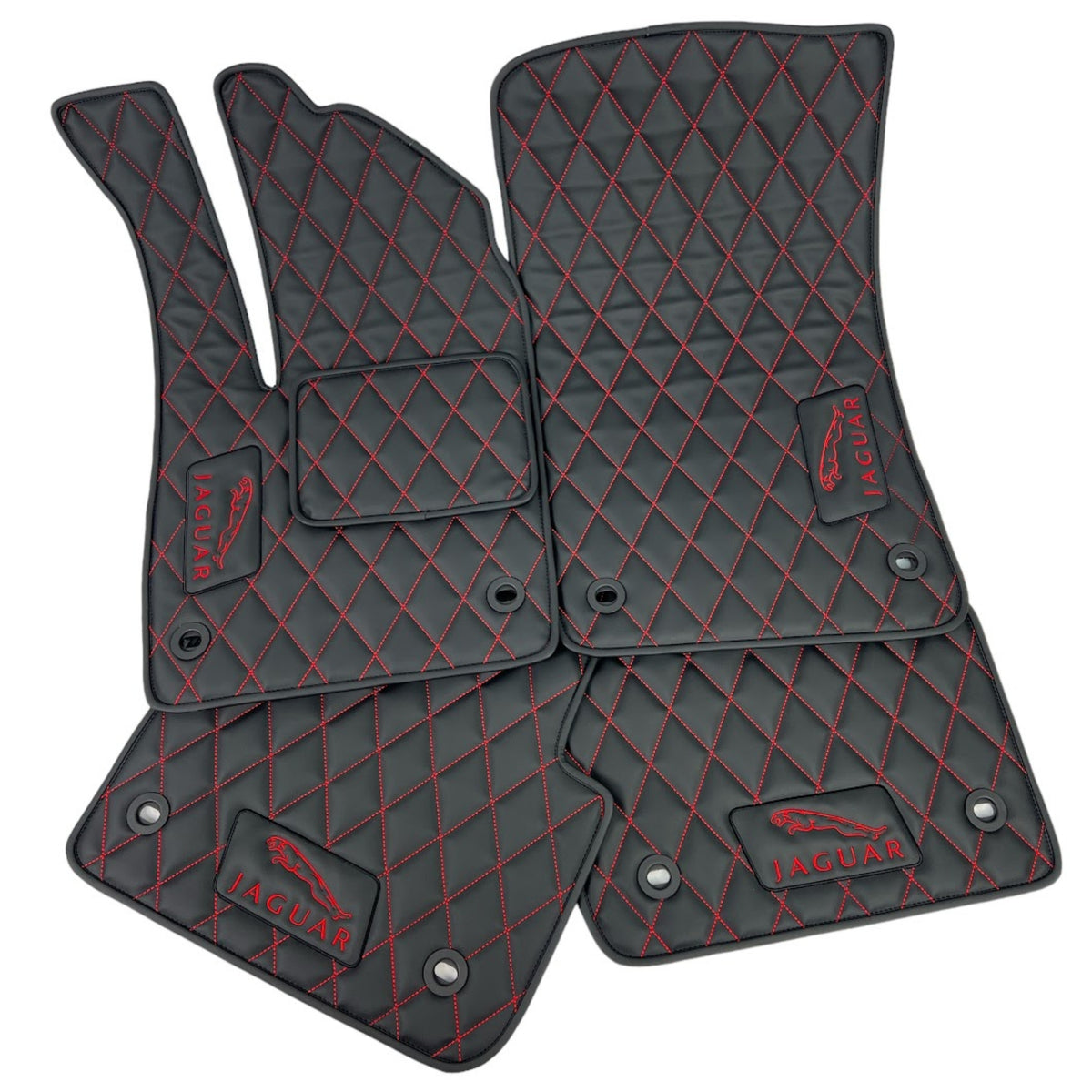 Custom Leather Floor Mats for Jaguar With Any Logo – Upgraderide