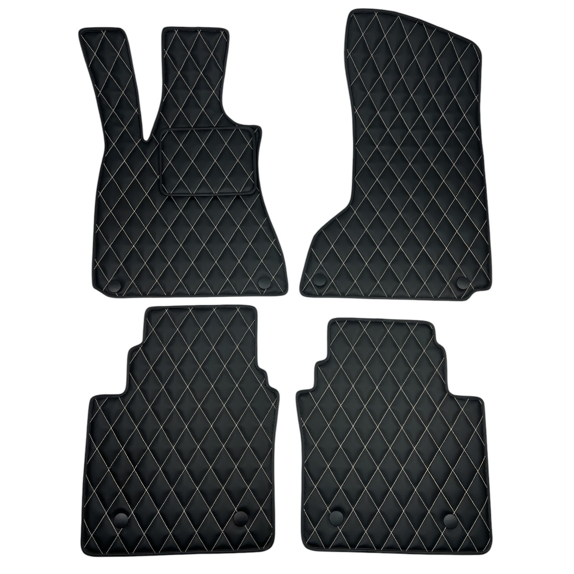 Custom Maserati Car Floor Mats - Tailored For Every Model - Diamond Stitching Design