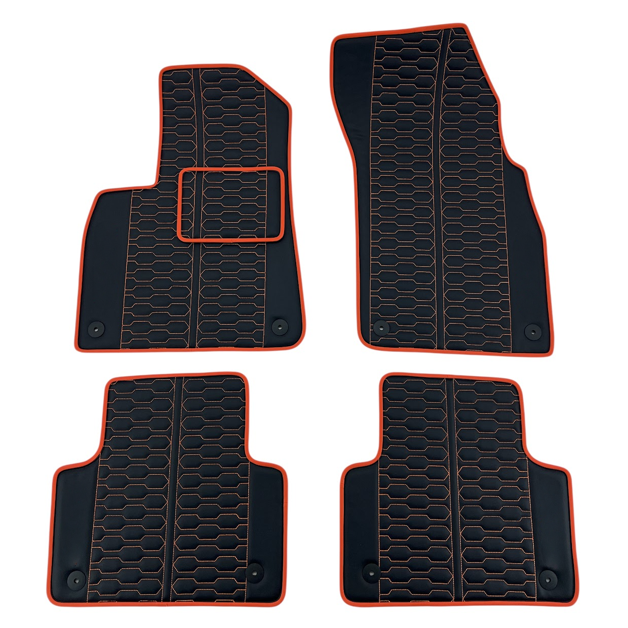 Custom Made Luxury Car Floor Mats - Laser Fit - Custom Embroidered