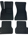 Custom Leather Floor Mats For Cars - Set of 4 Mats - Waterproof - Year-Round Usage