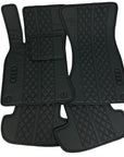 Custom Leather Floor Mats For Cars - Set of 4 Mats - Waterproof - Year-Round Usage