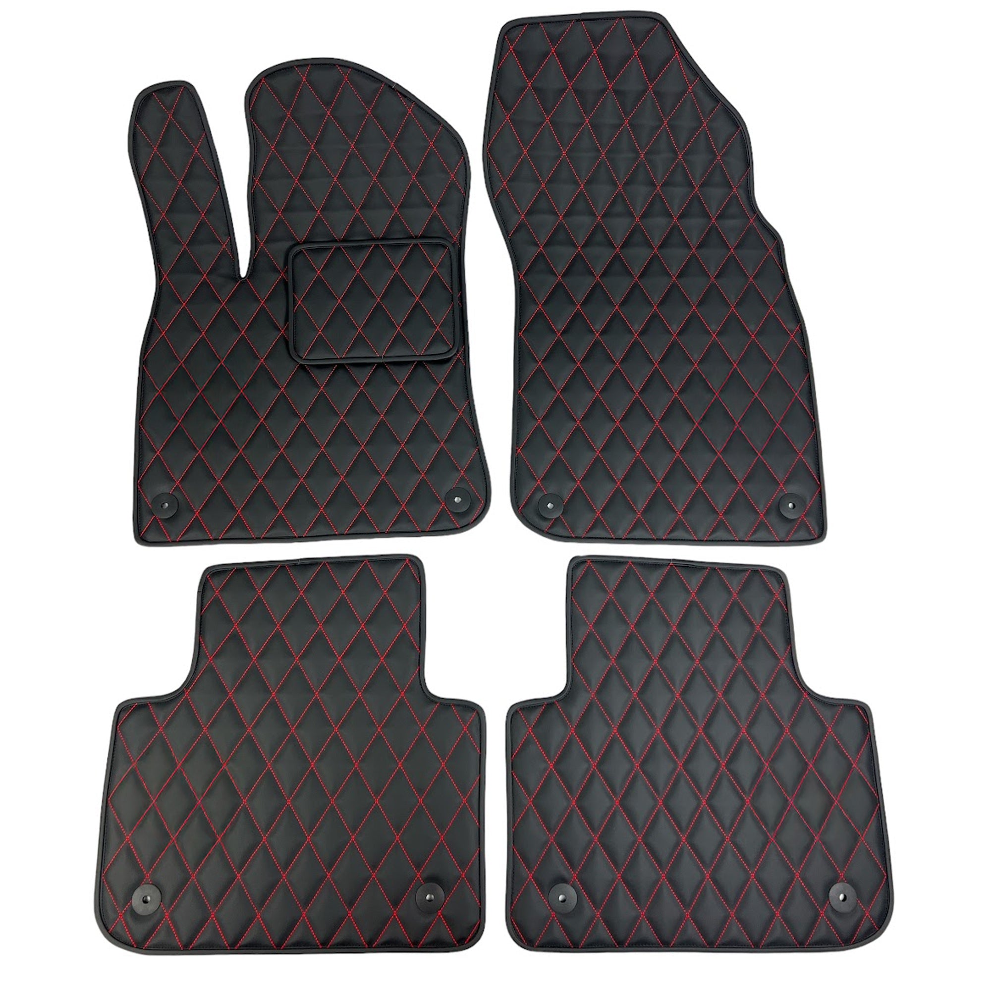Diamond Stitching Floor Mats For Porsche Cayenne 