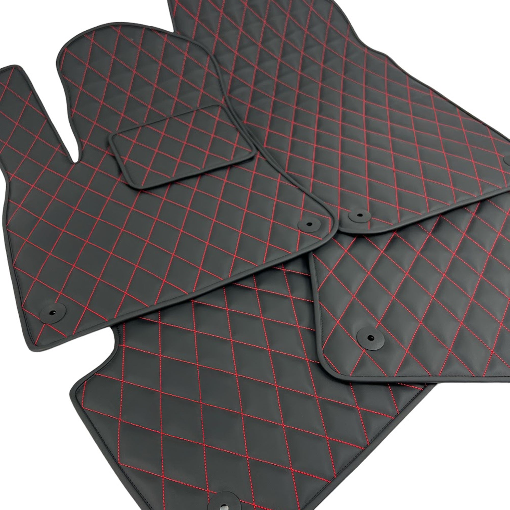 Diamond Stitching Floor Mats For Porsche Cayenne 