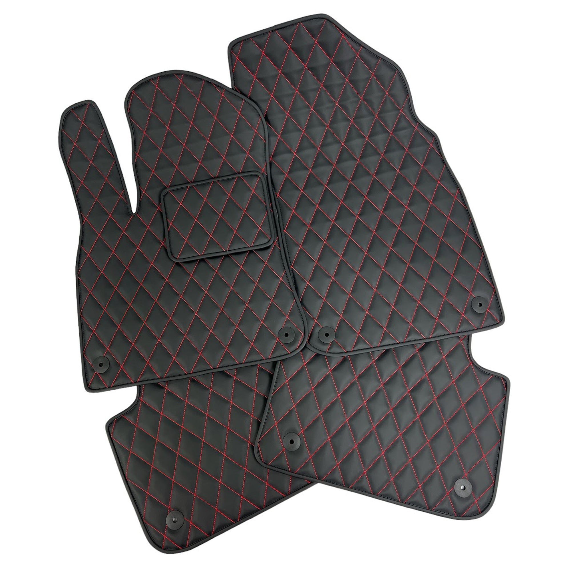 Diamond Stitching Floor Mats For Porsche Cayenne 