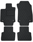 Luxury Leather Floor Mats for Lexus NX – Classic Diamond Design