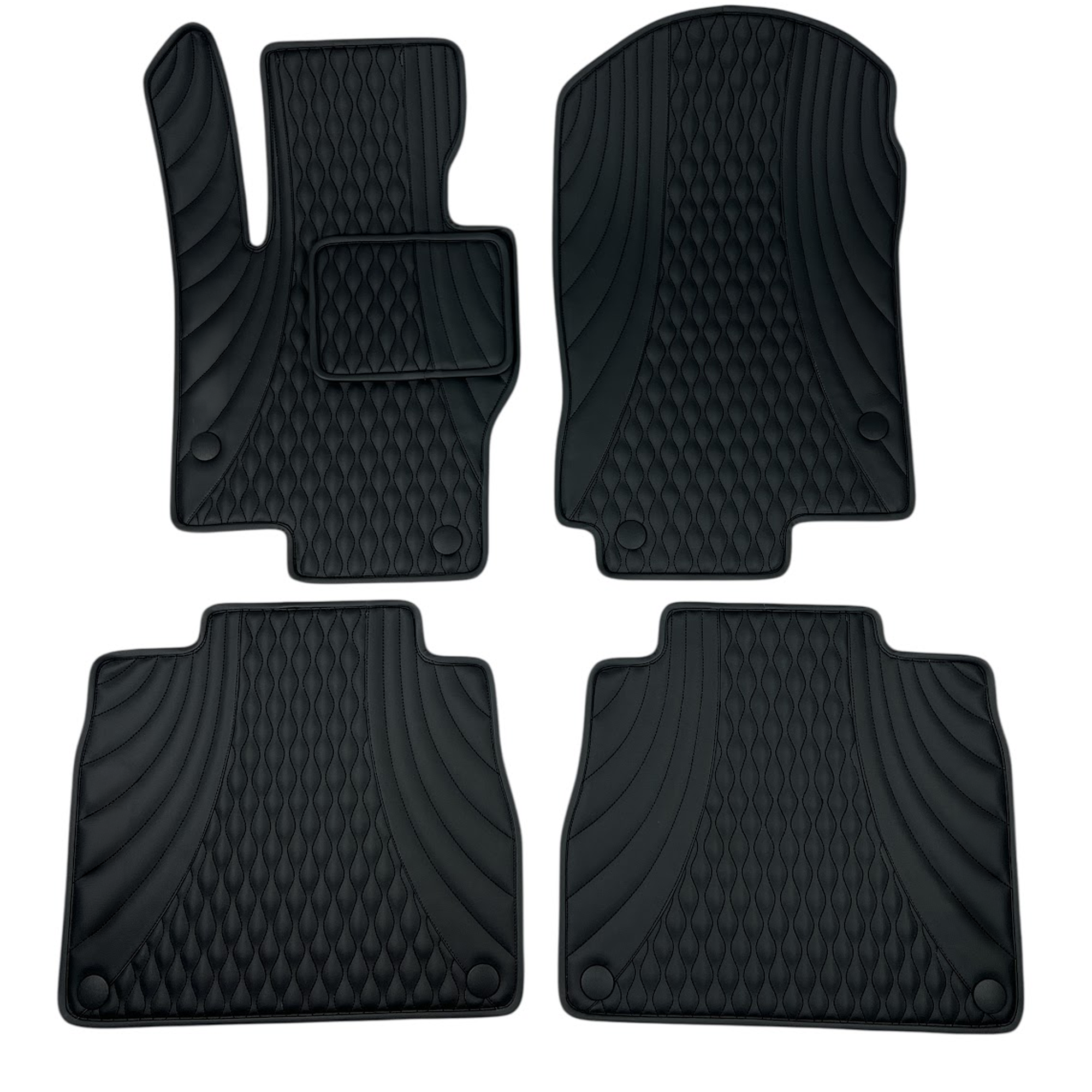 Custom Made Luxury Car Floor Mats - Laser Fit - Custom Embroidered