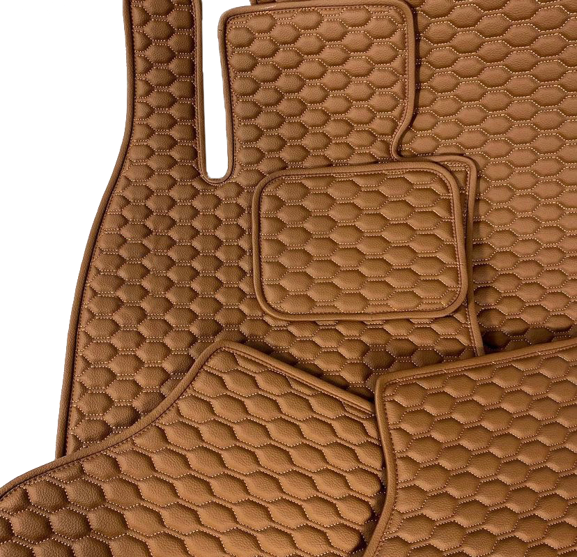 Brown Tesla Model S Floor Mats